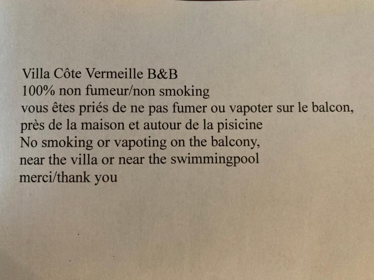 Couette-café Côte Vermeille